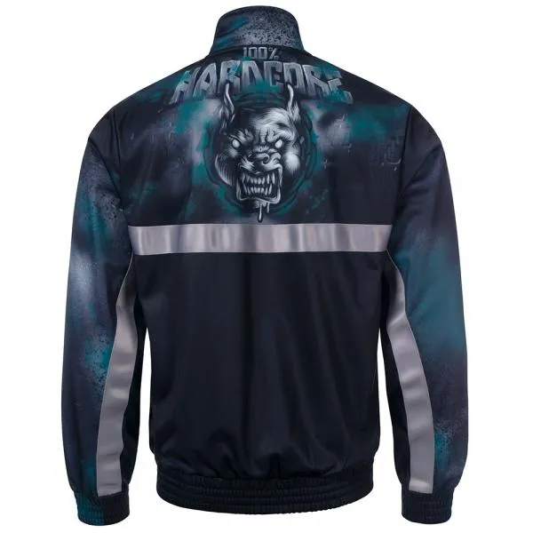 100% Hardcore Trainingsjacke "Rage" 2 tone gruen (S)