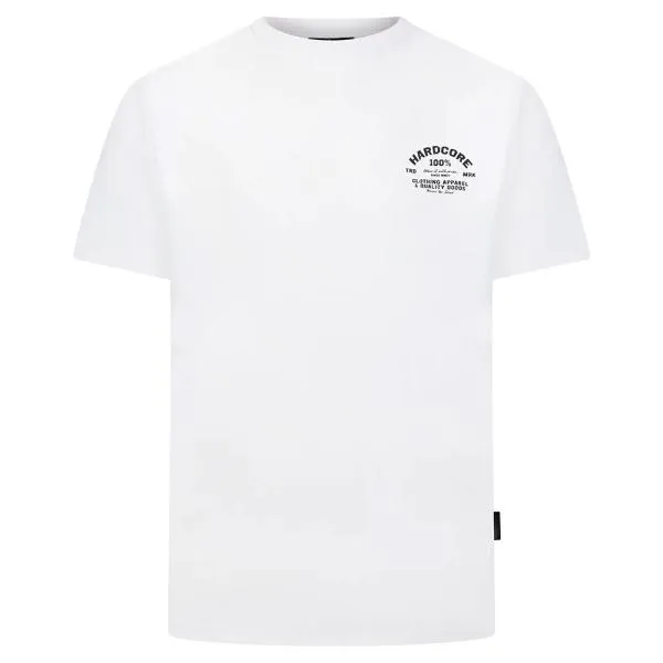 100% Hardcore T-Shirt "Apparel" weiss
