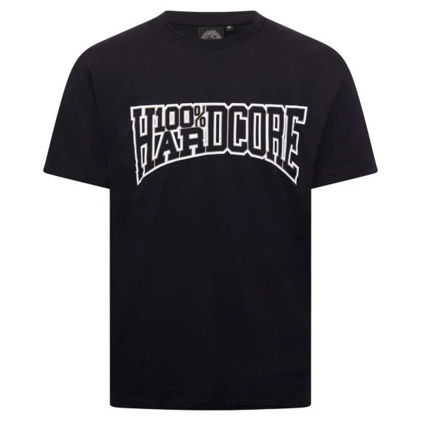 100_percent_hardcore_tshirt_broken_chain_black_front