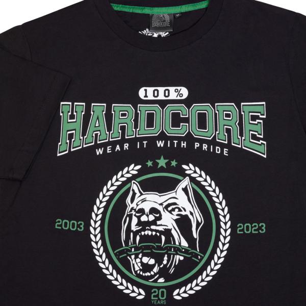 100% Hardcore T-shirt "College 2003" schwarz