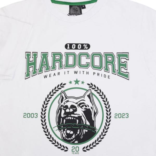 100% Hardcore T-shirt "College 2003" weiss