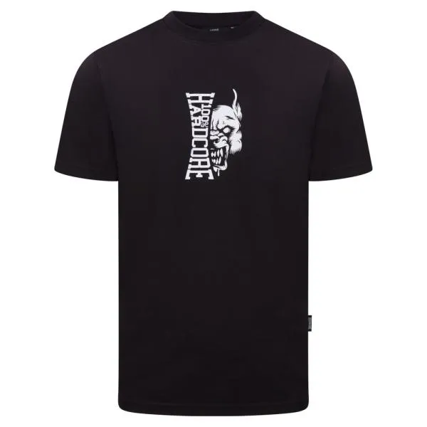 100% Hardcore T-Shirt "Vertical" black-white
