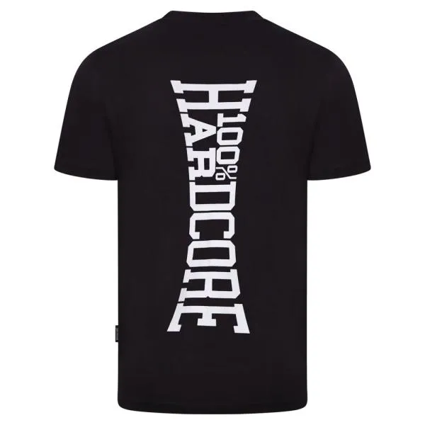 100% Hardcore T-Shirt "Vertical" black-white