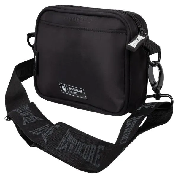 100% Hardcore Messenger Bag "Essential" black/white
