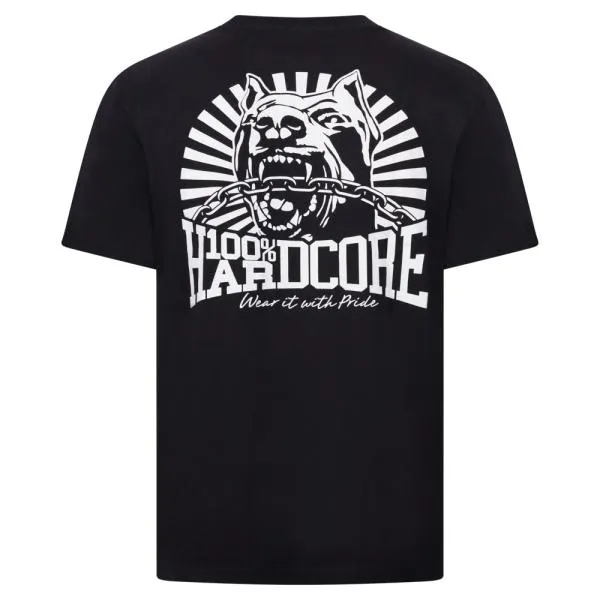 100% Hardcore T-Shirt "Baseline" detail