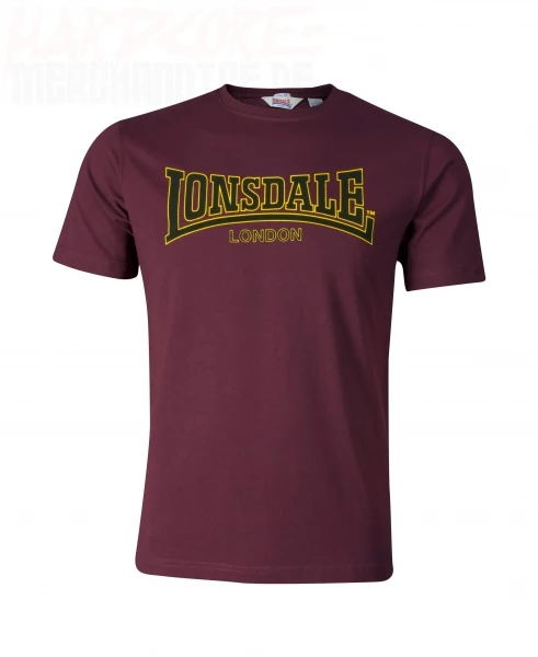 Lonsdale T-Shirt Classic "oxblood"