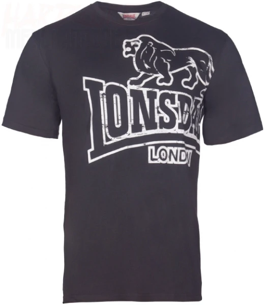 Lonsdale T-Shirt "Langsett" schwarz