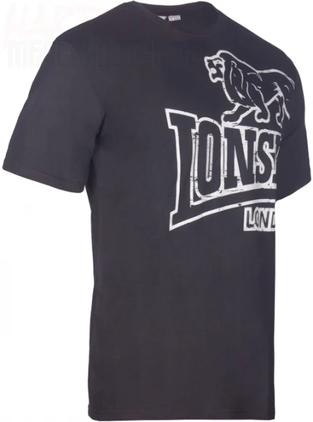 Lonsdale T-Shirt "Langsett" schwarz