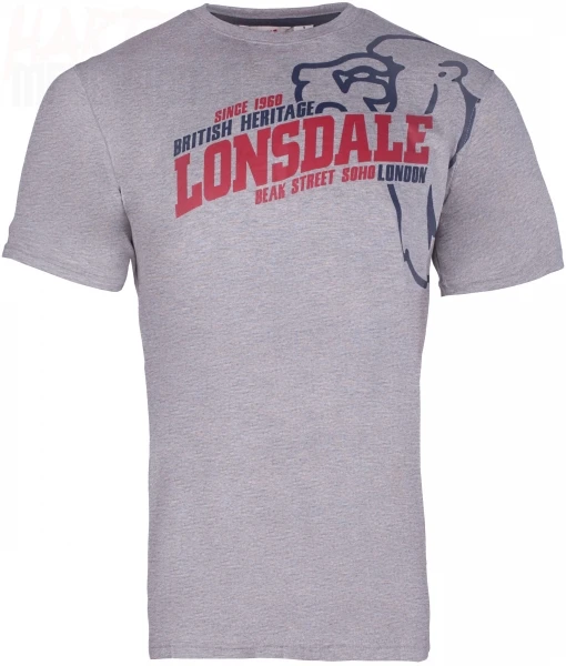 LONSDALE T-SHIRT WALKLEY GRAU