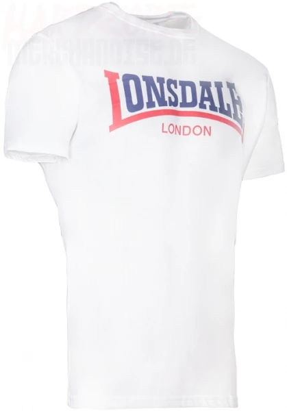 Lonsdale T-Shirt "Two Tone" weiss
