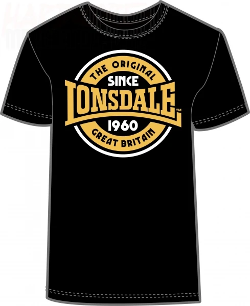 Lonsdale T-Shirt "Richborne" schwarz