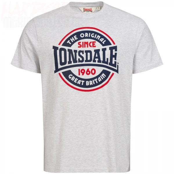 Lonsdale T-Shirt "Richborne" grau