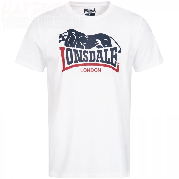 Lonsdale T-Shirt "Hopperton" weiss