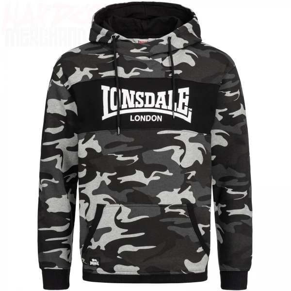 Lonsdale Hooded Sweatshirt Dulwich Camo