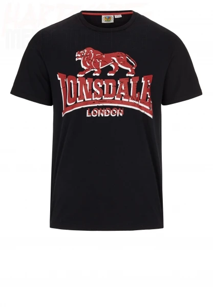 LONSDALE T-SHIRT STONE SCHWARZ