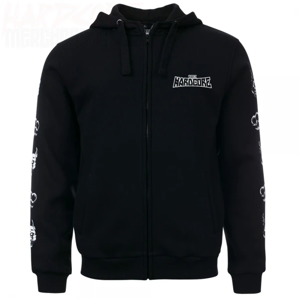 100% Hardcore Hooded Zipper "The Raged" (S/XXL)