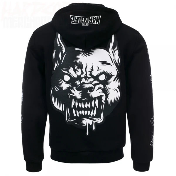 100% Hardcore Hooded Zipper "The Raged" (S/XXL)