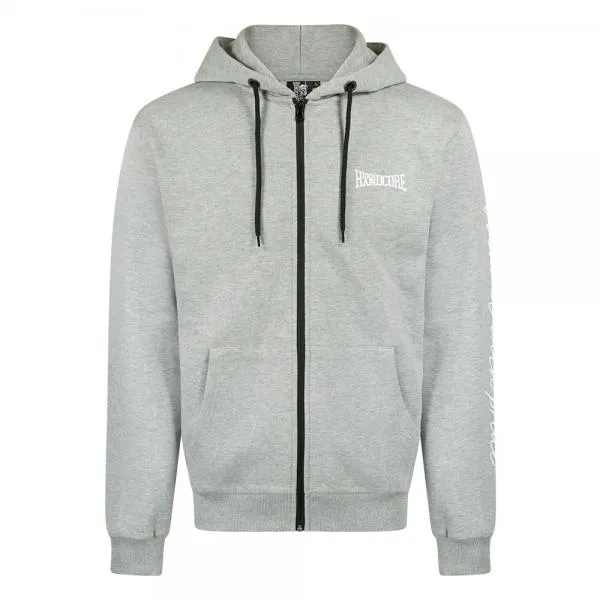 100-prozent-hardcore-kapuzenjacke-essential-grau-vorne