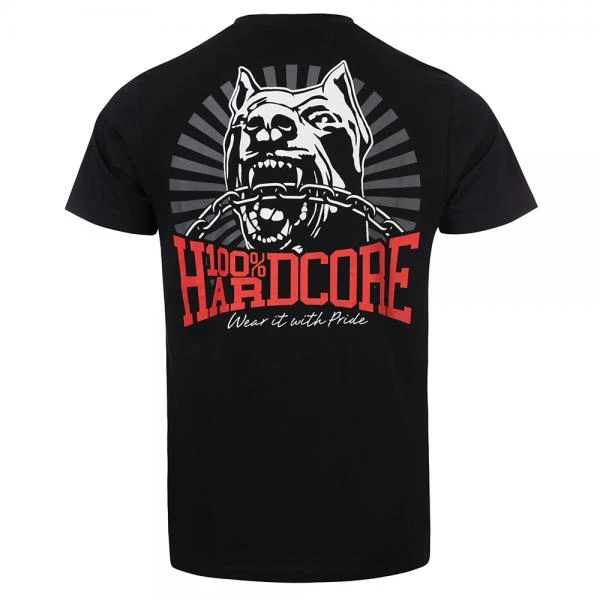 hardcore t-shirt classic back