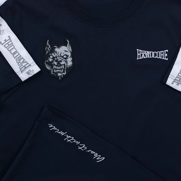 100% Hardcore T-Shirt Branded navy (S)