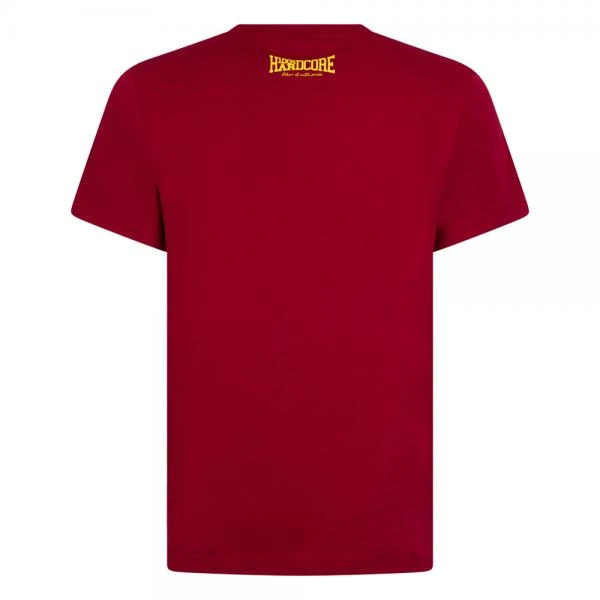 100% Hardcore T-Shirt "Essential" rot Rueckseite