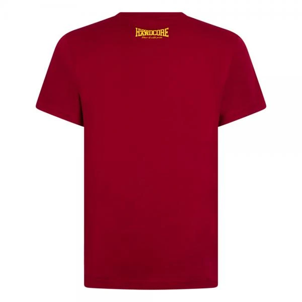 100% Hardcore T-Shirt "Essential" red back