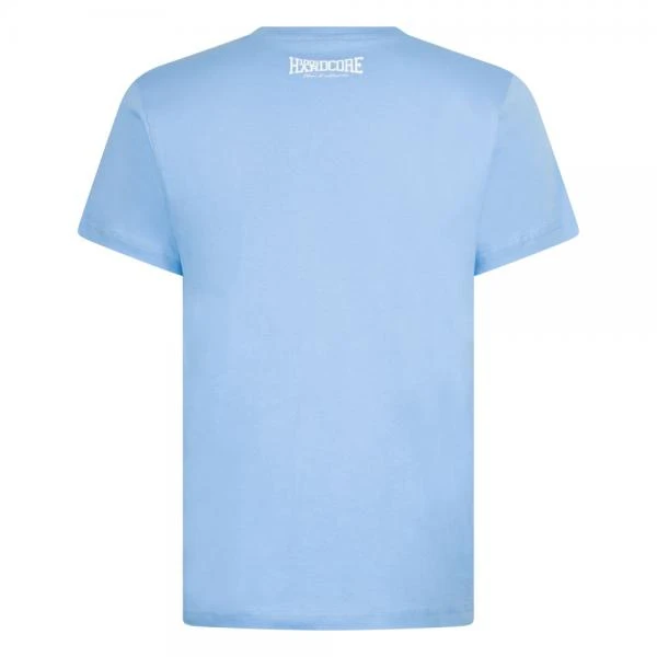 100% Hardcore T-Shirt "Essential" blue back