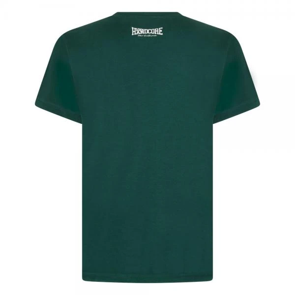 100% Hardcore T-Shirt "Essential" gruen Rueckseite
