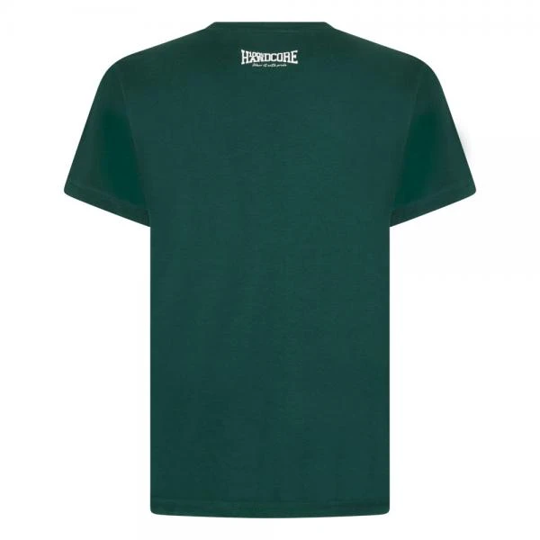 100% Hardcore T-Shirt "Essential" green back