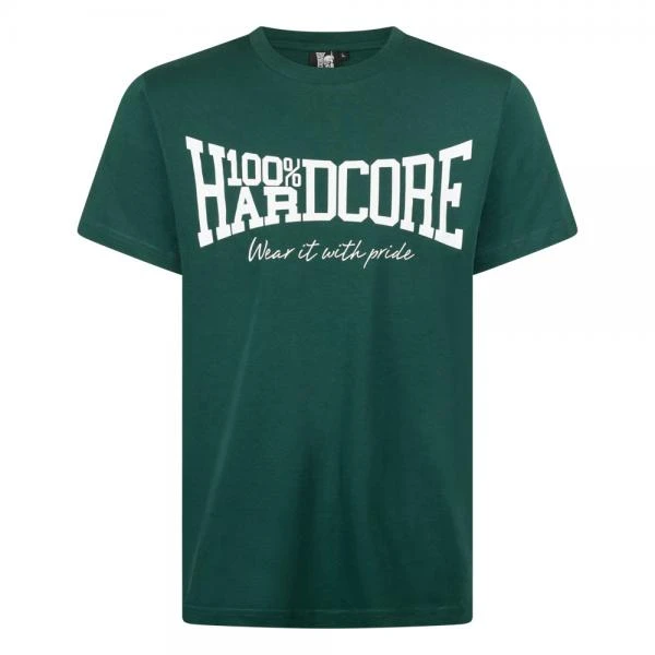 100% Hardcore T-Shirt "Essential" gruen front