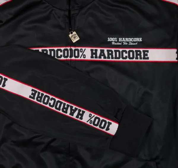 100 procent Hardcore Trackjacket Baseline detail