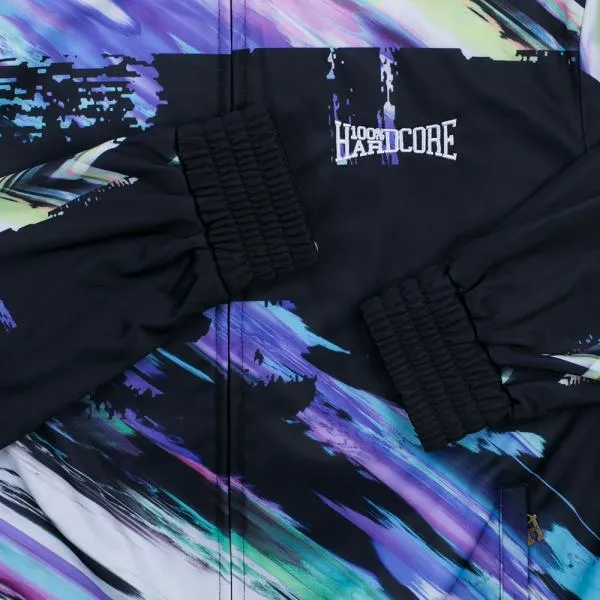 100 Procent Hardcore Trackjacket Iridescent detail