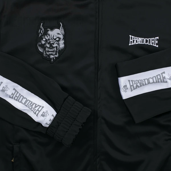 100% Hardcore Trainingsjacke Branded black