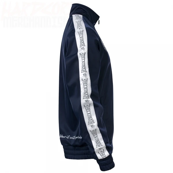 100% Hardcore Trainingsjacke Branded blue