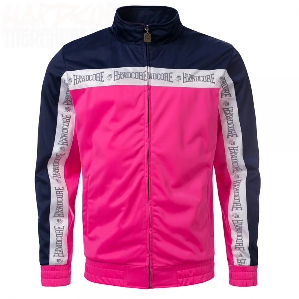 100% Hardcore Trainingsjacke Authentic pink/navy (Unisex)