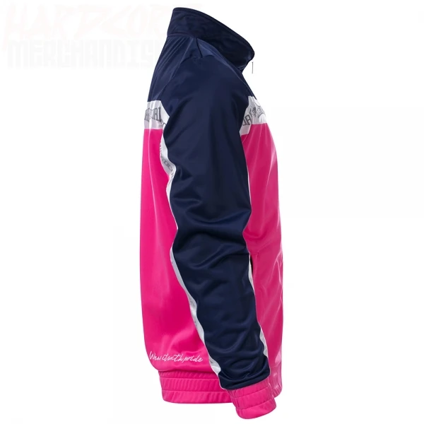 100% Hardcore Trainingsjacke Authentic pink/navy (Unisex)