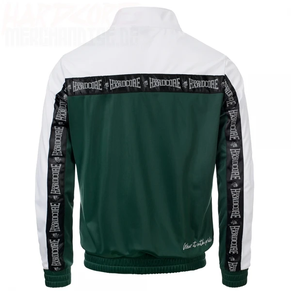 100% Hardcore Trainingsjacke Authentic green