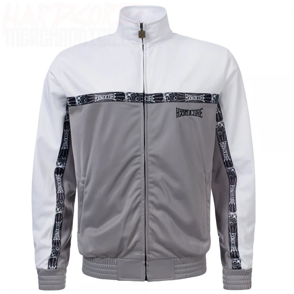 100% Hardcore Trainingsjacket Classic light grey