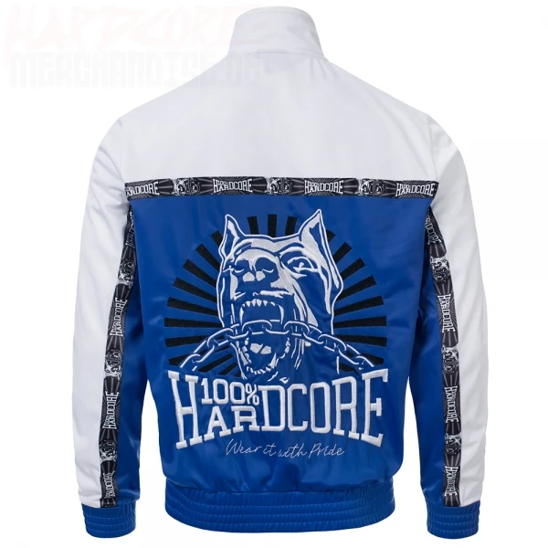 100% Hardcore Trainingsjacket Classic blue/white