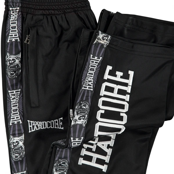 100% Hardcore Trackpants "Logo" black (S)