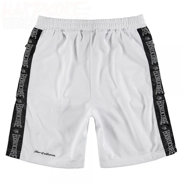 100% Hardcore Shorts Branded white (XXXL)