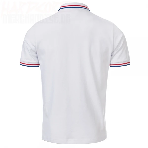 100% Hardcore Poloshirt the Brand white (XL)
