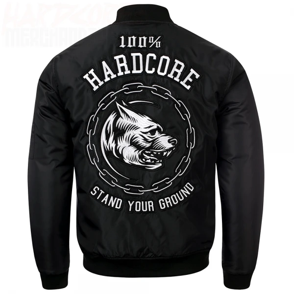 100% Hardcore Bomberjacke Stand Your Ground