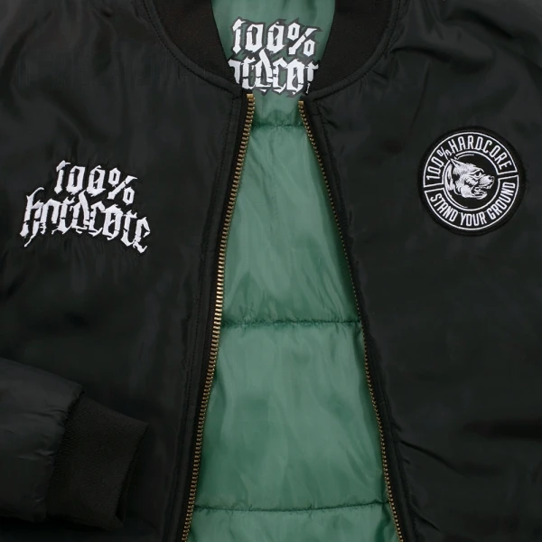 100% Hardcore Bomberjacke Stand Your Ground