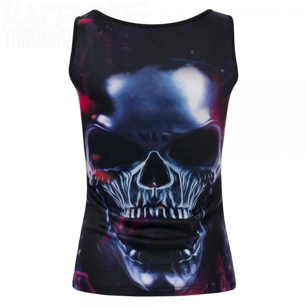 100% Hardcore Lady Tanktop - Spaceskull (XS/XL)