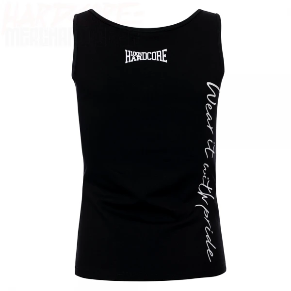 100% Hardcore Lady Tanktop the Brand black/white (XS)