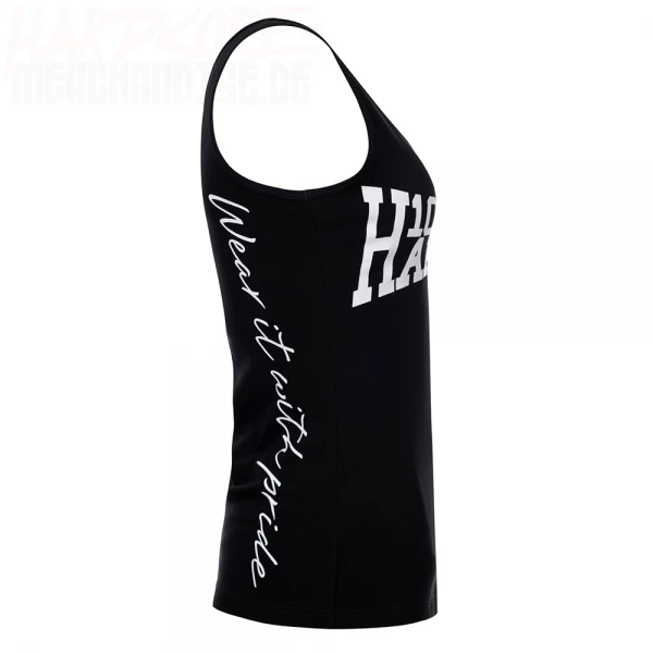 100% Hardcore Lady Tanktop the Brand black/white (M)