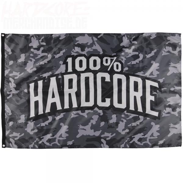 100% Hardcore Fahne - Camou