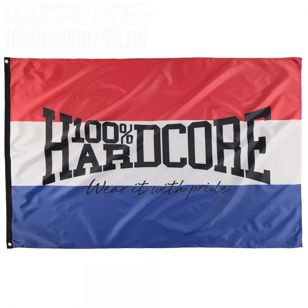 100% Hardcore Fahne - Holland