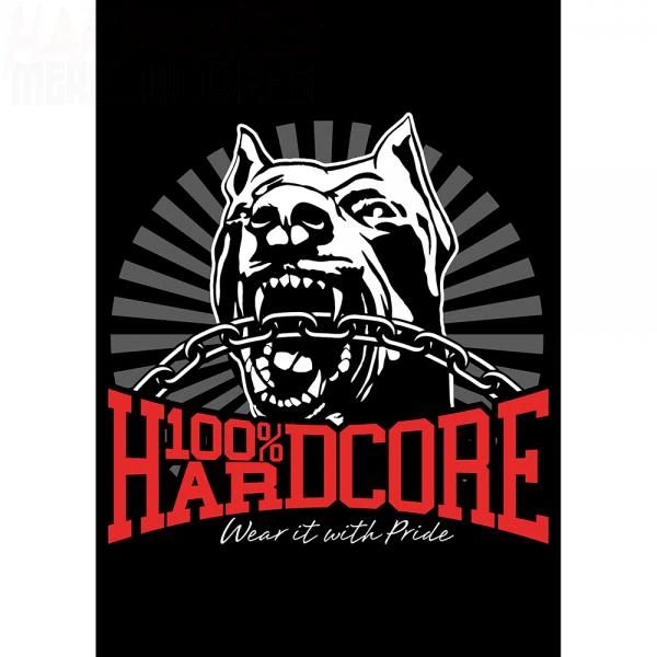 100% Hardcore Plakat Dog-1